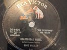 Elvis Presley Heartbreak Hotel Misprint 78 RPM Shellac 10