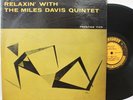 “Relaxin With The Miles Davis Quintet” LP   Prestige 7129   W.50th, DG, RVG