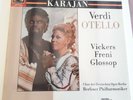 KARAJAN - VERDI OTELLO - VICKERS FRENI GLOSSOP - BERLINER PHILARM.  - BOX 2 LP