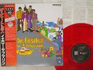 BEATLES YELLOW SUBMARINE EMI/ODEON EAS-70138 Japan OBI RED VINYL MONO VINYL LP