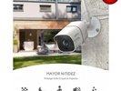 Cámara de Vigilancia Exterior, COOAU Cámara de Seguridad Wi-Fi 1080P, Versión No