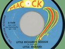 LITTLE RICHARD Little Richard's Boogie / Directly From 45rpm Peacock blue label