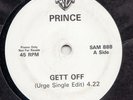 PRINCE  -- GETT OFF --UK  PR0MO 7