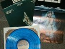 Blue Vinyl Soundtrack THE DEEP w/Poster John Barry lp '77  Donna Summer disco