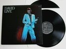 DAVID BOWIE - DAVID LIVE 1974 LP VINYL EX+EX+ Double Album Rare UK Black Labels