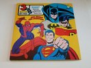 SUPERMAN BATMAN SPIDERMAN 3 RECORD GIFT PACK PETER PAN RECORDS 33RPM RARE VG++