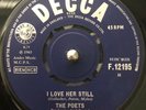 The Poets I Am So Blue/ I Love Her Still Decca Rare Freakbeat Mod Dancer Clean