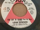 Northern/Deep Soul 45 - Leah Dawson - You Got To Change - Okeh - mp3 Promo VG+
