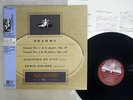 GIOCONDA DE VITO BRAHMS:VIOLIN SONATAS NO.1,3 ANGEL LEXC-1024 Japan OBI MONO LP