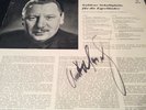 .Org.Autogramm Ernst Mosch Vinyl 12 Goldene Schallplatte f.d.Egerländer Volksmus