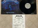 METALLICA - RIDE THE LIGHTNING LP 1984 MEGAFORCE Original Pressing MRI 769