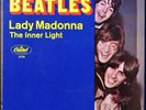 Beatles Lady Madonna/The Inner Light East Coast Picture Sleeve and 45 VG+/VG++