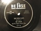 78 BLUES  Roy Brown    Bar Room Blues / Good Rockin' Man   DELUX 3319   E+