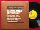 BLIND LEMON JEFFERSON   BLACK SNAKE MOAN LP   COUNTRY BLUES  MILESTONE MLP 2013