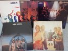 5 Vintage Abba Albums. Titles are Arrival, Waterloo,Super Trooper, The Visitors 