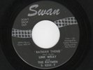 HOT ROCK & ROLL INSTRUMENTAL-LINK WRAY-SWAN 4244-BATMAN THEME/ALONE