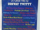 Conway Twitty 20 Great Hits Double LP MGM 2-SES-4884 VG+/EX SIGNED Autographed
