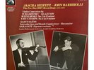 EX 7 493751 Jascha Heifetz - John Barbirolli HMV Treasury Series 2 x LP Set Mono