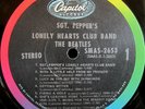 The Beatles Sgt Pepper's Lonely Hearts Club Band Vinyl LP Capitol SMAS 2653 NM