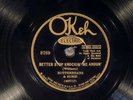 78 RPM -- Butterbeans & Susie (rare Louis Armstrong), Okeh 8769, E/E- Jazz