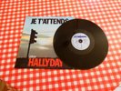 vinyle maxi 45t johnny hallyday je t'attends