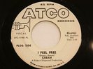 CREAM   I FEEL FREE / N.S.U.   ATCO  DJ PROMO  ROCK