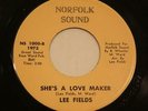 LEE FIELDS  She's A Love Maker / Let's Talk It Over  NORFOLK SOUND FUNK