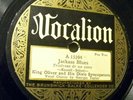 King Oliver's Dixie Syncopators-Vocalion 15394 Jackass Blues/Deep Henderson 1926