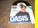 OASIS Cast No Shadow rare 45 jukebox Italy special radiosleeve