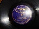 Early 1900s OXFORD DISC 1-Sided 78/Arthur Collins&Henry Burr/E