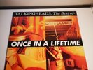 Talking Heads - The Best Of. Once In A Lifetime Rare 1992 Vinyl Album 33rpm.