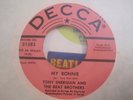 BEATLES 45rpm vinyl - DECCA PINK DJ Label - My Bonnie - NM