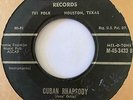TX Latin Jazz Exotica 45 JOSE ORTIZ Cuban Rhapsody/Green Bananas Mel-O-Tone HEAR