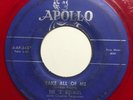 jump blues r&b 45 THE 5 ROYALES Take All of Me  APOLLO listen red vinyl