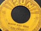 Elvis Presley,milk cow blues boogie,sun records,rare push marks