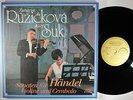 SUK, RUZICKOVA Handel Violin and Harpsichord Sonatas SUPRAPHON 2 LPs SQ QUADRO