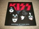 KISS Import 2 Lp Live Vinyl 'Masters of Your Soul' Vinyl SIGNED by PETER CRISS