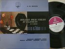 REINHOLD BARCHET - VEYRON-LACROIX / BACH sontas for violin & harpsichord ERATO