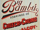 CHEECH & CHONG - Big Bambu Alcoy - Vinyl LP 1st Press 1972 ODE SP 77014