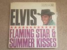 ELVIS PRESLEY Flaming star and summer kisses RCA RD 7723 UK black / red spot