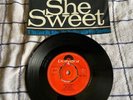 THE BEATLES   1964   MADE IN ENGLAND 45   AINT SHE SWEET    PICTURE SLEEVE  EX