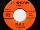 ARCADES Doo Wop 45rpm My Love b/w Fine Little Girl LISTEN