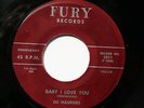 DU MAURIERS Doo Wop 45rpm Baby I Love You b/w All Night Long LISTEN