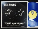 NEIL YOUNG Young Man’s Fancy-Live on Sugar Mountain LP folk live/tour/concert EX