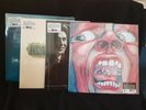 King Crimson 40th/50th Ann. LP Bundle (In the Court/USA/Red/Starless) mit covers