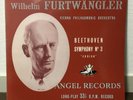 FURTWANGLER VIENNA PHIL / BEETHOVEN  SYMPHONY NO.3 JAPAN ISSUE LP RED WAX HA5056