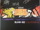 Blink 182- California AUTOGRAPHED Vinyl Limited Edition Purple Travis Barker