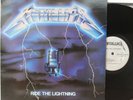 Metallica LP “Ride The Lightning”   Megaforce 769   Orig 1984   VG+