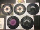 5 X ROCK N ROLL/ROCKABILLY 45RPM RECORDS ALL ORIGINAL LONDON HMV SWAN