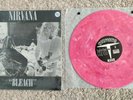 Nirvana - Bleach 3rd Press Pink Marble - Very Rare.. Free Postage.